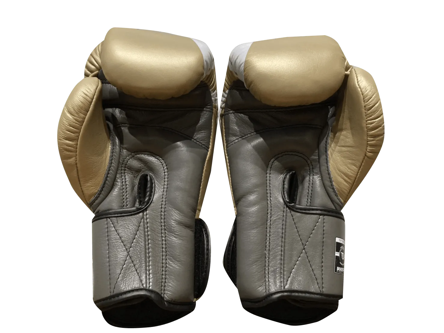 Booster Boxing Gloves BGLV3 Gold White Grey